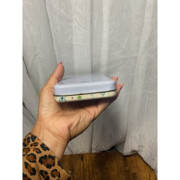 Vintage VHTF Metal Hinged Boxes Box Cat Kitten Tabby Debby Cook htf ~7.5x3.75" - Picture 4 of 9